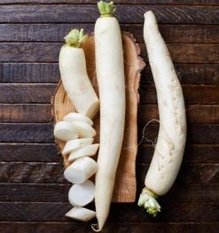 Organic Daikon Radish Seeds -Plant Shop image